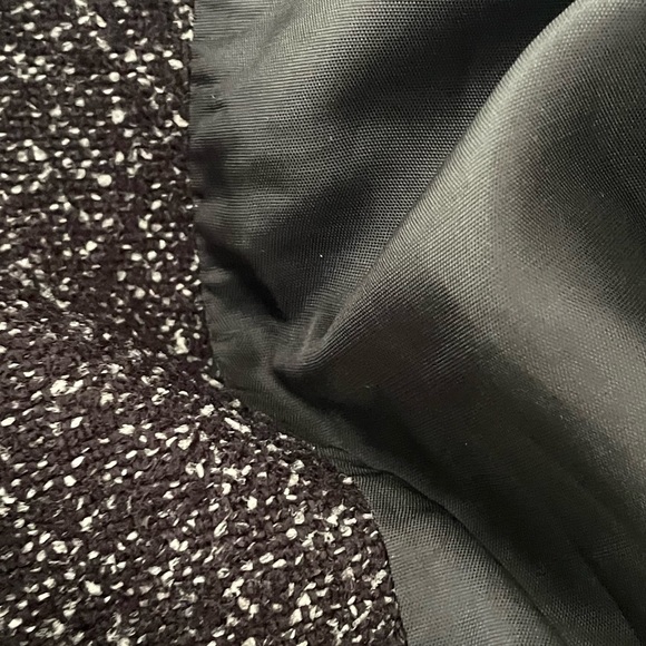 Modus Art Channel type black & white tweed jacket with braided edge detailing M - Picture 4 of 9